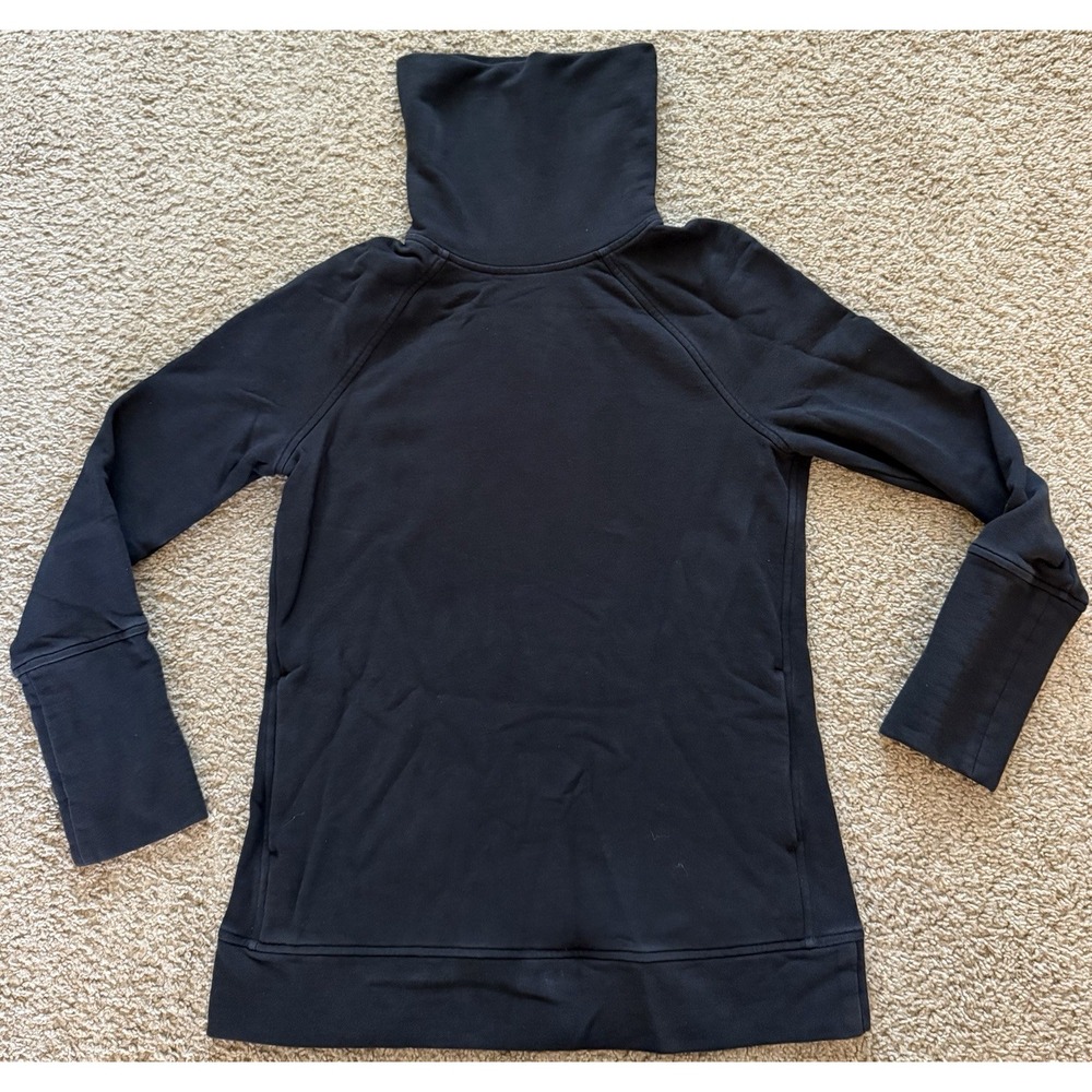 Lululemon Women's To You Tunic With Pockets Black Sweater Women's Size 6